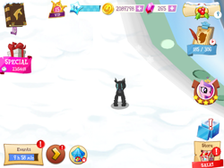 Size: 1024x768 | Tagged: safe, imported from derpibooru, screencap, princess cadance, changeling, butt, game, gameloft, plot, vip