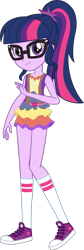 Size: 800x2394 | Tagged: safe, artist:mlgskittles, imported from derpibooru, sci-twi, twilight sparkle, human, equestria girls, legend of everfree, clothes, converse, female, shoes, simple background, sneakers, socks, solo, transparent background, vector