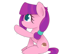 Size: 1600x1200 | Tagged: safe, artist:zlight, imported from derpibooru, lily longsocks, earth pony, pony, adorasocks, cute, lilydorable, simple background, solo