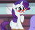 Size: 683x599 | Tagged: safe, imported from derpibooru, screencap, rarity, pony, canterlot boutique, female, mare, sitting, solo