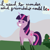 Size: 500x500 | Tagged: safe, artist:crepuscularkitten, imported from derpibooru, twilight sparkle, pony, unicorn, curiosity, female, happy, open mouth, pointy ponies, smiling, solo, theme song