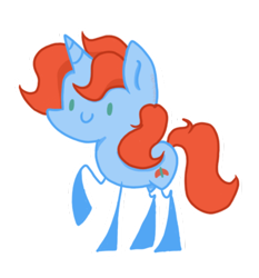 Size: 400x429 | Tagged: safe, artist:laps-sp, imported from derpibooru, oc, oc only, oc:panic moon, pony, unicorn, simple background, solo, transparent background