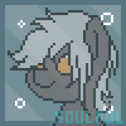 Size: 500x500 | Tagged: safe, artist:soulfulmirror, imported from derpibooru, oc, oc only, oc:magical hooves, earth pony, ghost, ghost pony, pony, icon, pixel art, solo