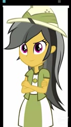 Size: 393x700 | Tagged: safe, artist:ryan1942, imported from derpibooru, daring do, equestria girls, female, solo