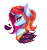 Size: 4016x4252 | Tagged: safe, artist:inviizzible, artist:petrinox, imported from derpibooru, sassy saddles, pony, absurd resolution, bust, colored pupils, curved horn, female, portrait, simple background, solo, transparent background
