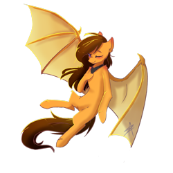 Size: 1600x1600 | Tagged: safe, artist:myralilth, imported from derpibooru, oc, oc only, bat pony, pony, female, mare, simple background, solo, transparent background