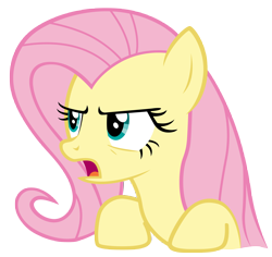 Size: 7400x7000 | Tagged: safe, artist:tardifice, imported from derpibooru, fluttershy, pony, the cutie map, absurd resolution, angry, bust, female, frown, looking away, open mouth, portrait, simple background, solo, talking, transparent background, vector