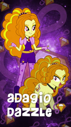 Size: 1080x1920 | Tagged: safe, artist:xxmaxterxx, imported from derpibooru, adagio dazzle, pony, equestria girls, boots, equestria girls ponified, female, high heel boots, human ponidox, jewelry, ponified, self ponidox, solo