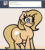Size: 1280x1420 | Tagged: safe, artist:slavedemorto, imported from derpibooru, oc, oc only, oc:backy, pony, animated, ask, butt expansion, expansion, gif, growth, solo, tumblr, wat, wide hips