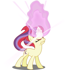 Size: 5000x4874 | Tagged: safe, artist:orin331, imported from derpibooru, moondancer, pony, dancerverse, absurd resolution, alternate universe, eyes closed, female, glowing horn, magic, simple background, solo, transparent background, vector