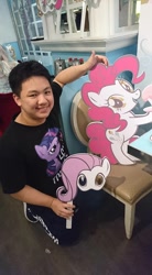 Size: 528x960 | Tagged: safe, imported from derpibooru, fluttershy, pinkie pie, twilight sparkle, human, irl, irl human, photo