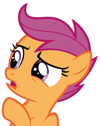 Size: 3000x3769 | Tagged: safe, artist:sollace, imported from derpibooru, scootaloo, pony, on your marks, .svg available, female, open mouth, show accurate, simple background, solo, transparent background, vector