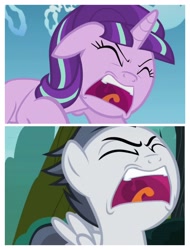 Size: 3106x4096 | Tagged: safe, imported from derpibooru, screencap, rumble, starlight glimmer, pegasus, pony, marks and recreation, the cutie re-mark, colt, comparison, faic, male, s5 starlight