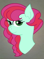 Size: 1932x2576 | Tagged: safe, artist:corlillian, imported from derpibooru, oc, oc only, oc:rosemary, earth pony, pony, bust, parent:apple bloom, parent:zephyr breeze, solo