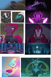 Size: 1088x1640 | Tagged: safe, deleted from derpibooru, imported from derpibooru, princess skystar, tempest shadow, hippocampus, mermaid, merpony, my little pony: the movie, comparison, comparisons, emperor zarkon, galra empire, queen luxia, storm guard, voltron, voltron legendary defender