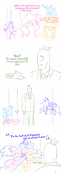 Size: 625x1783 | Tagged: safe, artist:raridashdoodles, imported from derpibooru, applejack, fluttershy, pinkie pie, princess luna, rainbow dash, rarity, oc, oc:anon, alicorn, earth pony, pegasus, pony, unicorn, comic:anon the movie, comic:anon the movie 2017, ..., :o, :|, carrying, comic, female, festival of friendship, flying, glare, hug, lip bite, mare, music notes, nodding, one eye closed, open mouth, simple background, singing, spread wings, stare, white background, wide eyes, wings, wink