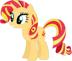 Size: 1024x875 | Tagged: safe, artist:ra1nb0wk1tty, imported from derpibooru, rarity, sunset shimmer, pony, unicorn, female, mare, palette swap, recolor, simple background, solo, transparent background