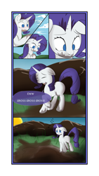 Size: 1024x1812 | Tagged: safe, artist:posionjoke, imported from derpibooru, rarity, comic:spite, comic, female, solo