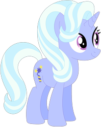 Size: 1024x1292 | Tagged: safe, artist:ra1nb0wk1tty, imported from derpibooru, starlight glimmer, sugarcoat, pony, unicorn, female, mare, recolor, simple background, solo, transparent background