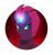 Size: 1937x2005 | Tagged: safe, artist:lolepopenon, imported from derpibooru, tempest shadow, pony, unicorn, my little pony: the movie, broken horn, bust, colored pupils, eye scar, female, glowing horn, horn, mare, portrait, scar, solo, sparking horn