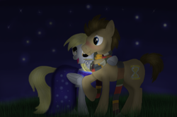 Size: 1202x800 | Tagged: safe, artist:startoucher, imported from derpibooru, derpy hooves, doctor whooves, time turner, doctorderpy, female, male, shipping, straight