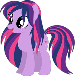 Size: 1024x1035 | Tagged: safe, artist:ra1nb0wk1tty, imported from derpibooru, lemon zest, twilight sparkle, earth pony, pony, equestria girls ponified, female, mare, ponified, recolor, simple background, solo, transparent background