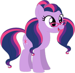 Size: 1024x994 | Tagged: safe, artist:ra1nb0wk1tty, imported from derpibooru, sugarcoat, twilight sparkle, earth pony, pony, equestria girls ponified, female, glasses, mare, ponified, recolor, simple background, solo, transparent background