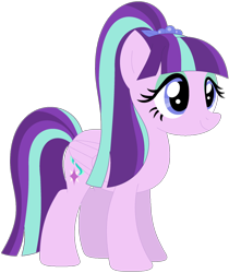 Size: 1024x1219 | Tagged: safe, artist:ra1nb0wk1tty, imported from derpibooru, sour sweet, starlight glimmer, pegasus, pony, equestria girls ponified, female, mare, ponified, recolor, simple background, solo, transparent background