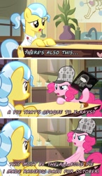 Size: 800x1373 | Tagged: safe, imported from derpibooru, doctor fauna, pinkie pie, tank, secrets and pies, comic, food, pie, radiograph, screencap comic, x-ray, x-ray picture