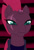 Size: 487x707 | Tagged: safe, artist:mosty, derpibooru exclusive, imported from derpibooru, tempest shadow, pony, unicorn, my little pony: the movie, beautiful, broken horn, bust, eye scar, female, horn, mare, my little pony, portrait, pretty pretty tempest, scar, smiling, solo, when she smiles
