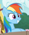 Size: 550x650 | Tagged: safe, imported from derpibooru, screencap, rainbow dash, secrets and pies, cropped, cute, female, smiling, solo
