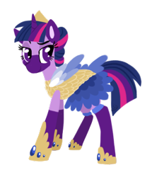 Size: 346x403 | Tagged: safe, artist:sallindaemon, imported from derpibooru, twilight sparkle, alicorn, pony, alternate design, clothes, dress, female, simple background, socks, solo, transparent background, twilight sparkle (alicorn)