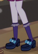 Size: 150x211 | Tagged: safe, imported from derpibooru, screencap, fleur-de-lis, equestria girls, friendship games, clothes, cropped, legs, pictures of legs, shoes, socks