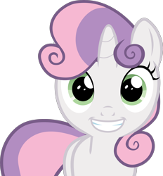 Size: 2304x2487 | Tagged: safe, artist:frownfactory, imported from derpibooru, sweetie belle, unicorn, marks and recreation, .svg available, cute, female, filly, looking at you, simple background, smiling, solo, svg, transparent background, vector