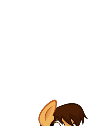 Size: 3278x4154 | Tagged: safe, imported from derpibooru, oc, oc only, oc:maría teresa de los ponyos paguetti, /mlp/, /yeh/, 4chan, absurd resolution, female, hiding, meme, simple background, solo, transparent background, vector, ya es hora