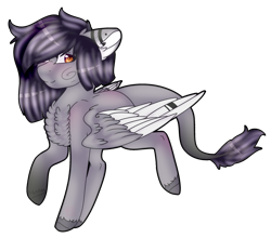 Size: 2217x1948 | Tagged: safe, artist:doux-ameri, imported from derpibooru, oc, oc only, oc:yuka, pegasus, pony, female, mare, simple background, solo, transparent background