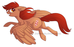 Size: 1246x793 | Tagged: safe, artist:frostedpuffs, imported from derpibooru, oc, oc only, oc:surfing blossom, pegasus, pony, female, mare, simple background, solo, transparent background