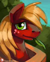 Size: 800x1000 | Tagged: safe, artist:lexx2dot0, imported from derpibooru, big macintosh, earth pony, pony, freckles, looking at you, male, patreon, patreon logo, smiling, solo, stallion