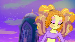 Size: 1708x970 | Tagged: artist needed, safe, edit, imported from derpibooru, adagio dazzle, equestria girls, alternate hairstyle, beautiful