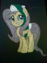 Size: 1200x1600 | Tagged: safe, artist:beetrue, imported from derpibooru, fluttershy, pony, female, food, solo, sushi, traditional art