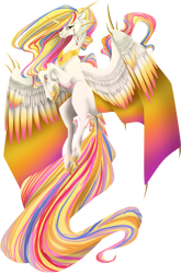 Size: 2887x4372 | Tagged: safe, artist:oneiria-fylakas, imported from derpibooru, daybreaker, original species, pony, female, high res, simple background, solo, species swap, transparent background