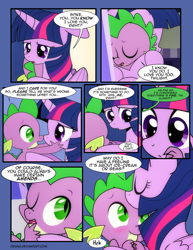 Size: 1275x1650 | Tagged: safe, artist:dsana, imported from derpibooru, spike, twilight sparkle, alicorn, dragon, pony, comic:a moment in time, blushing, comic, crying, cute, hug, mama twilight, spikabetes, spikelove, twiabetes, twilight sparkle (alicorn)