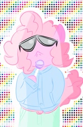 Size: 787x1200 | Tagged: safe, imported from derpibooru, pinkie pie, candy, female, food, solo