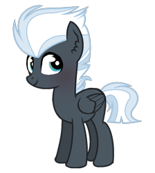 Size: 855x953 | Tagged: safe, artist:theapplebeauty, imported from derpibooru, oc, oc only, pegasus, pony, female, mare, offspring, parent:night glider, parent:thunderlane, parents:thunderglider, simple background, solo, transparent background