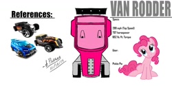 Size: 1262x633 | Tagged: safe, imported from derpibooru, pinkie pie, earth pony, pony, female, hot wheels, solo