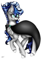 Size: 4805x6000 | Tagged: safe, artist:cat-chai, imported from derpibooru, oc, oc only, oc:azula breeze, pegasus, pony, absurd resolution, cloak, clothes, female, mare, simple background, solo, transparent background