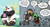 Size: 485x258 | Tagged: safe, imported from derpibooru, pinkie pie, bugbear, goblin, slice of life (episode), greyview, noogie, oona, paw pads, redcloak, the order of the stick