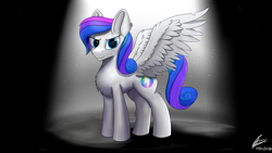 Size: 5312x2988 | Tagged: safe, artist:lunar froxy, imported from derpibooru, oc, oc only, oc:spectral bolt, pegasus, pony, commission, female, freckles, mare, solo