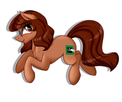 Size: 2400x2000 | Tagged: safe, artist:jack-pie, imported from derpibooru, oc, oc only, oc:paola corona, earth pony, pony, commission, female, glasses, mare, simple background, smiling, solo, transparent background