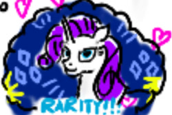 Size: 1200x800 | Tagged: safe, artist:horsesplease, imported from derpibooru, rarity, daydream, female, heart, implied diamond duo, implied double diamond, implied shipping, implied straight, paint tool sai, smiling, smirk, solo, thought bubble, yay